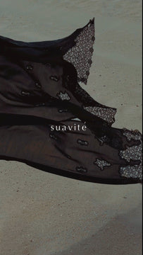 Black midi dress 15432