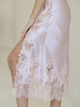 Emma midi silk night dress