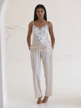 Amani silk pajamas