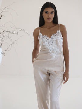 Amani silk pajamas