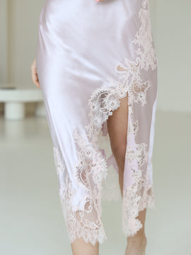 Emma midi silk night dress