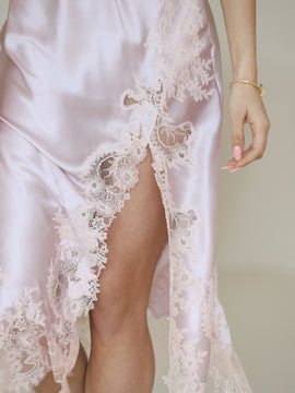 Emma midi silk night dress