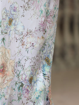 Florence midi silk night dress