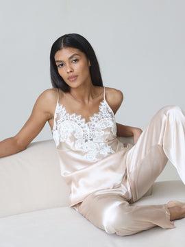Amani silk pajamas