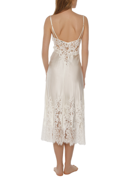 Eva midi silk night dress