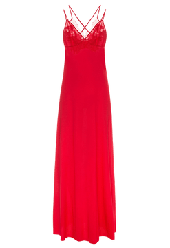 Сорочка длинная Suavite lace-night-dress-slp55-19-rd-aurora-w