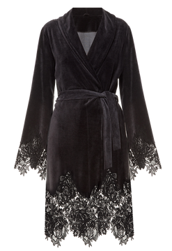 Короткий халат Suavite lace-short-robe-slp105-19-g-marielle-w