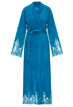 Халат длинный Suavite long-gown-slp268-sv-blu-marielle-w-1