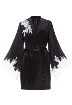 Халат Suavite lace-short-robe-hm333-sv-bl-natalie-w