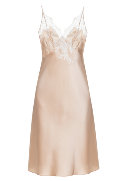 Laurens lace-trimmed silk nightdress Limited edition