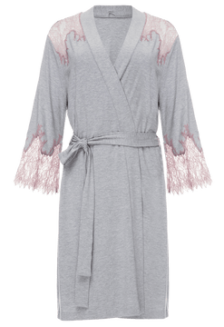 Халат Suavite lace-short-robe-slp86-19-g-deniz-w