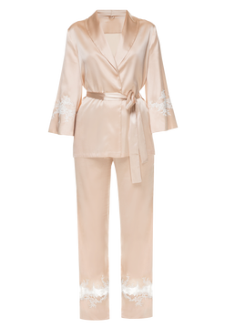 Laurens lace-trimmed silk pajamas Limited edition
