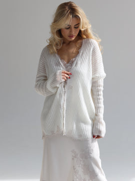 Stephanie mohair cardigan