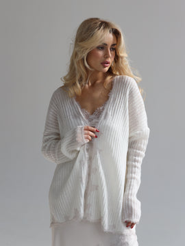 Stephanie mohair cardigan