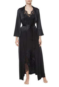 Длинный халат Suavite long-robe-ex411-bl-victoria