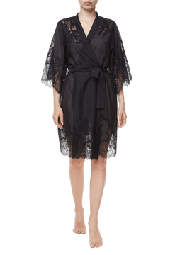 Короткий халат Suavite short-robe-ex400-bl-vanessa