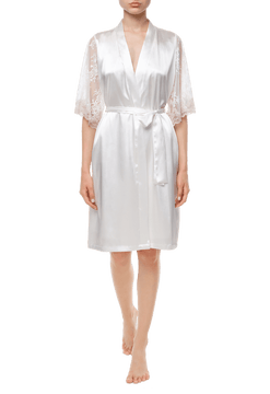 Короткий халат Suavite lace-short-robe-slp82-19-mw-bridget-w