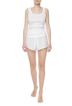 ΠΠΈΠΆΠ°ΠΌΠ° (ΡΠΎΠΏ, ΡΠΎΡΡΠΈΠΊΠΈ) Suavite pajamas-slp416-w-bianca