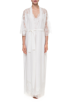 Сорочка длинная Элиза молочный Suavite-HM345-EX-MW-Eliza-W