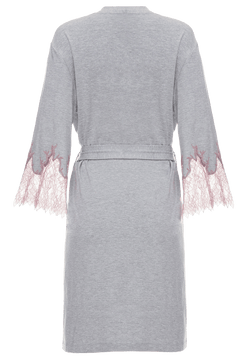 Халат Suavite lace-short-robe-slp86-19-g-deniz-w