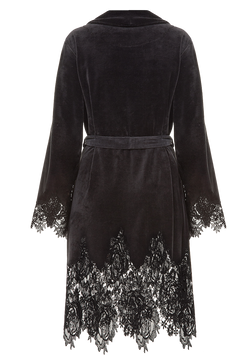 Короткий халат Suavite lace-short-robe-slp105-19-g-marielle-w