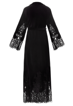 Халат длинный Suavite lace-long-robe-slp110-19-bl-marielle-w-1