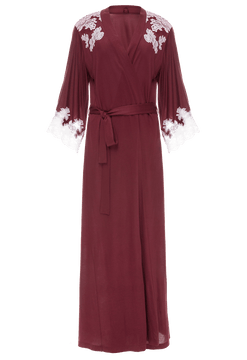 Халат длинный Suavite lace-long-robe-slp113-19-brd-meri-w-1