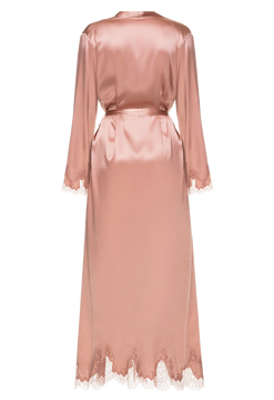 Халат длинный Suavite lace-long-robe-slp376-ex-b-anabel-w