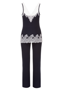 ΠΠΈΠΆΠ°ΠΌΠ° (ΡΠΎΠΏ, Π±ΡΡΠΊΠΈ) Suavite pajamas-long-set-slp43-19-blu-safina-w