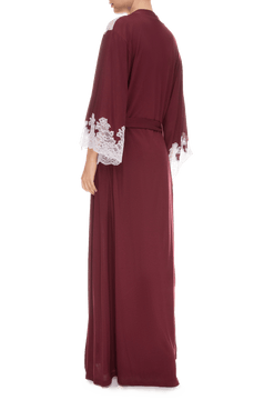 Халат длинный Suavite lace-long-robe-slp113-19-brd-meri-w-1