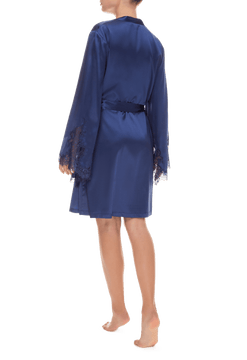 Халат Suavite lace-short-robe-hm337-sv-blu-simone-w