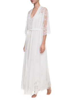 Халат длинный Элиза молочный Suavite-HM346-EX-MW-Eliza-W