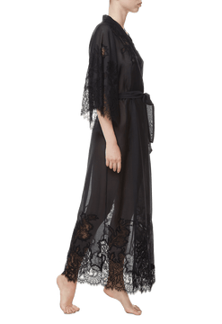Длинный халат Suavite long-robe-ex403-bl-vanessa
