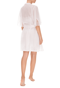 Халат Suavite lace-short-robe-slp85-19-p-virgin-w