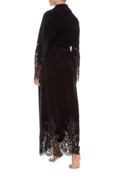 Халат длинный Suavite lace-long-robe-slp110-19-bl-marielle-w-1