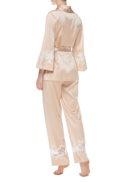 Laurens lace-trimmed silk pajamas Limited edition