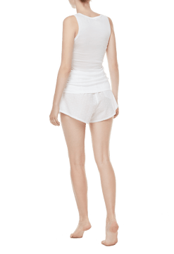 ΠΠΈΠΆΠ°ΠΌΠ° (ΡΠΎΠΏ, ΡΠΎΡΡΠΈΠΊΠΈ) Suavite pajamas-slp416-w-bianca