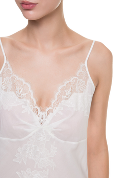 Сорочка длинная Элиза молочный Suavite-HM345-EX-MW-Eliza-W