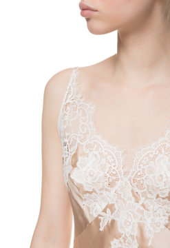 Laurens lace-trimmed silk nightdress Limited edition