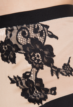 ΠΠΈΠΆΠ°ΠΌΠ° (ΠΌΠ°ΠΉΠΊΠ°, ΡΡΡΡΠΈΠΊΠΈ) Suavite pajamas-short-set-lace-top-lace-thong-slp27-19-b-jacqueline-w