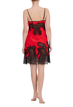 Carmen silk mini night dress