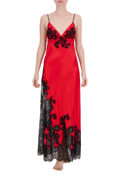 Carmen silk long night dress