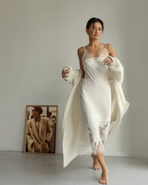Marseill wool long cardigan