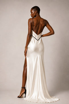 SÉRAPHINE Long Silk Night Dress