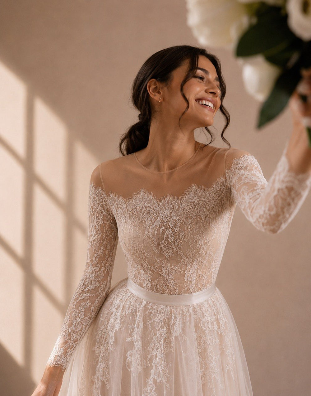 ÉLISE Lace Couture Bodysuit
