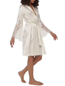 Suavite Womens Silk Robe