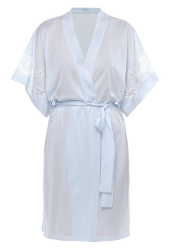 Короткий халат Suavite lace-short-robe-slp95-19-slblu-celeste-w