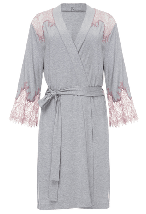 Халат Suavite lace-short-robe-slp86-19-g-deniz-w