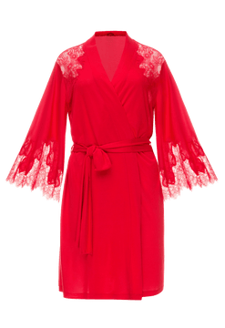 Халат Suavite lace-short-robe-slp77-19-rd-aurora-w