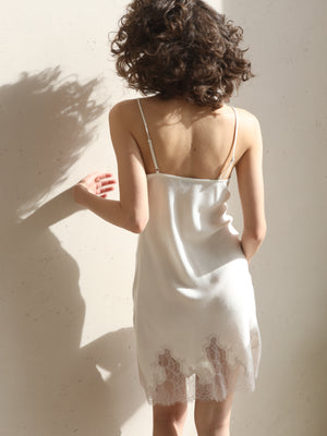 Stephanie Wool Nightdress Beige